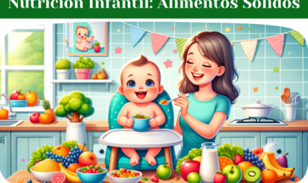 Alimentación Complementaria: Introduciendo Alimentos Sólidos a Bebés. Nutrición Infantil: Primeros Pasos para una Vida Saludable