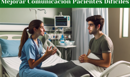 Técnicas de Comunicación en Enfermería. Cómo Mejorar la Comunicación con Pacientes Difíciles